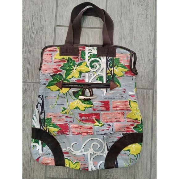 TK Garment Supply Canvas fabric Bag Hand Made Japanese VTG Leather and Bone - Picture 8 of 9